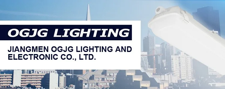 Emergency vapor tight Fixture parking garage Ip65 Tri-Proof Linear weatherproof batten lighting 4ft led waterproof light