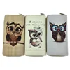 Whole sale purse for Aazon Aliexpress ebay owl print PU wallets