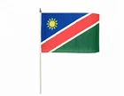 2018 wholesale custom polyester namibia hand shaking flag