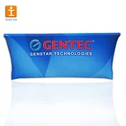 100% polyester dye sublimation print full color fitted table cloth/table cover