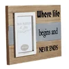 2019 Custom Sayings Distressed Plank Wall Photo Frames for Bedroom, Living Room, Office Decor