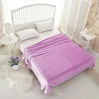 Reversible Fluffy Mink Flannel Knitted Fleece Sherpa Blanket