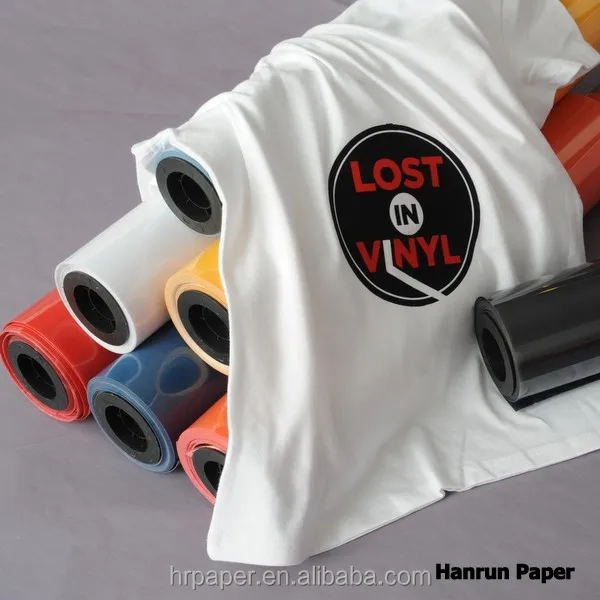 Colorful Flock PU heat transfer vinyl for 100% cotton/all poly/cotton blends