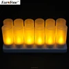 wholesale Birthday Candle with Remote Control Rechargeable Electric Tea Light Led Candle