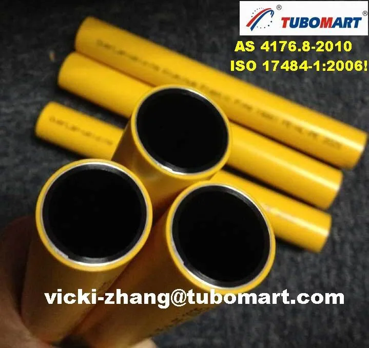 Flexible Yellow Pex Al Pex And Pe Al Pe Gas Pipe For Natural Gas Pipe