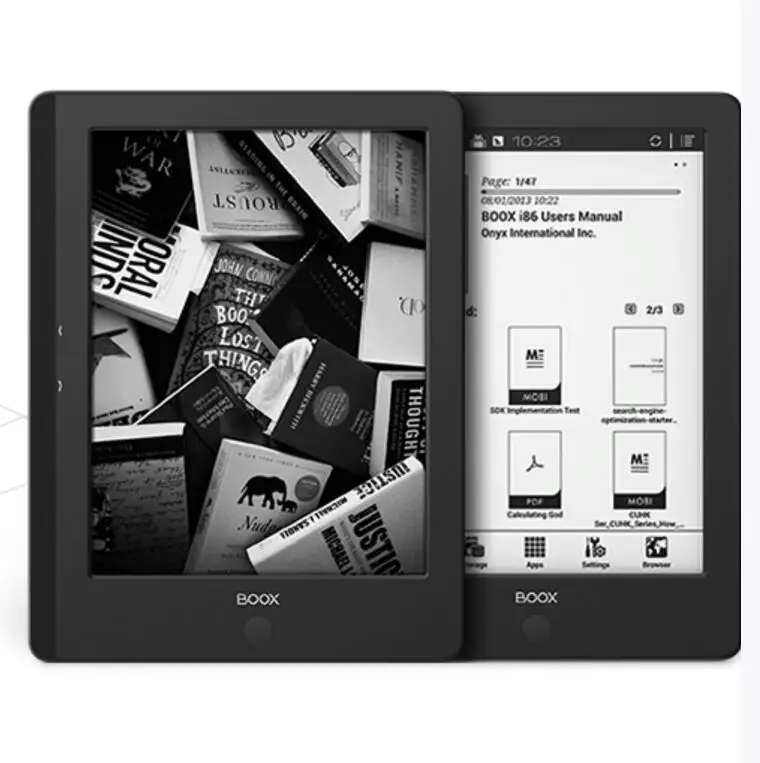 E-ink Full screen infrared touch ebook readers