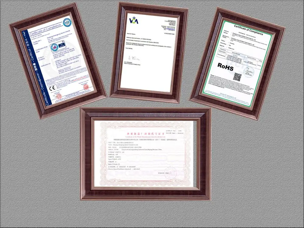 Certification