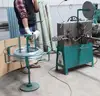 machine to produce staple same to make hog ring