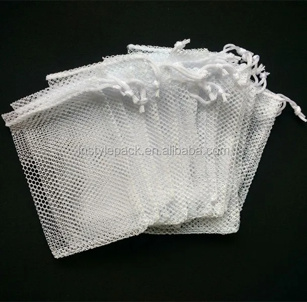 mesh drawstring gift bags