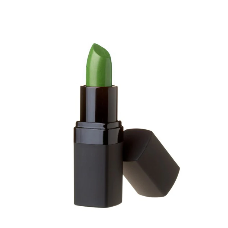 green matte lipstick