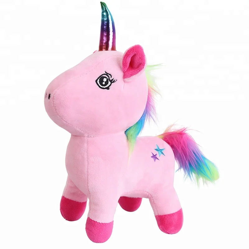 Fábrica venta al por mayor grande suave Peluche de juguete unicornio de peluche de juguete