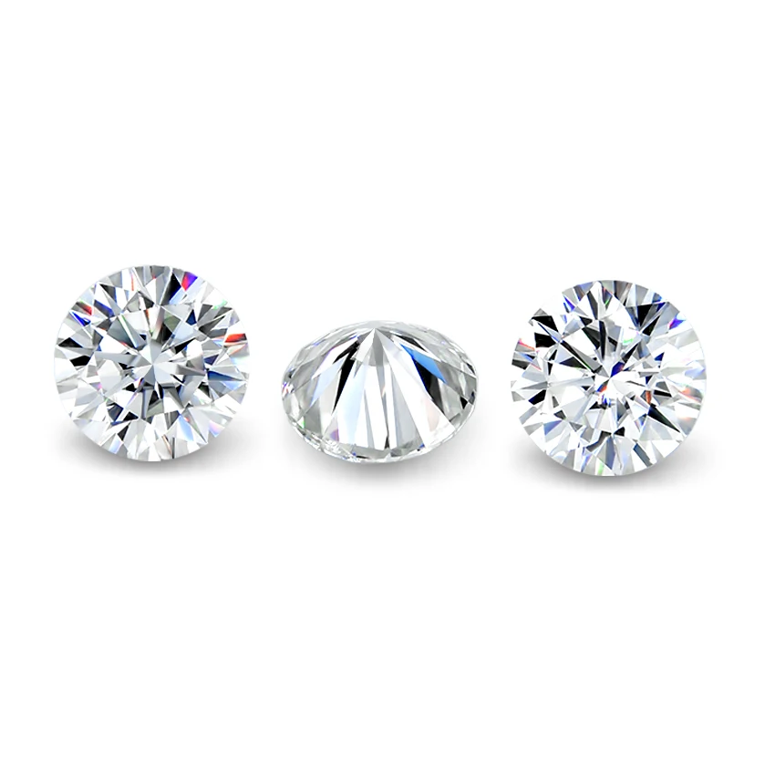 Factory direct sale price Round shape moissanite stone 1ct synthetic white moissanite diamond, E color
Factory direct sale price Round shape moissanite stone 1ct synthetic white moissanite diamond, E color