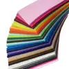 1mm Thick 4 x 4 inches Assorted Color Felt Fabric Sheets Patchwork Sewing DIY Craft