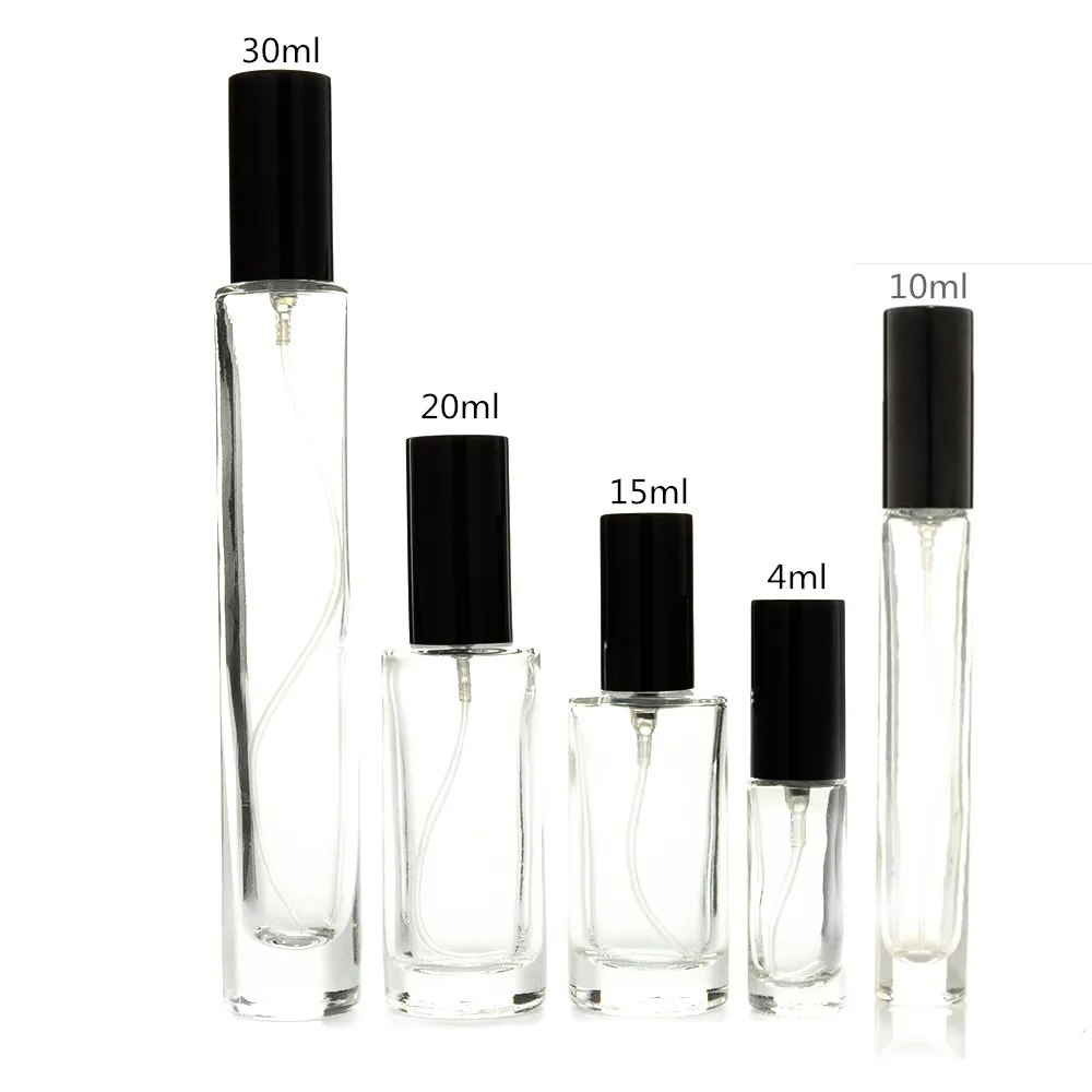 4 ML 10 ml 15 ML 20 ML 30 ML runde luxus glas parfüm spray flasche