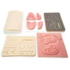 Suture Training Pad With Wounds/Mesh for Surgical Practice, Suture Skin Pad