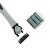 Private label triple blade mens shaving razor system razor 3 blade razor cartridge refill