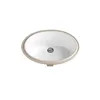 Oval Round Under Counter Mounted Ceramic Basin /bathroom Vanity Undermount Sinks