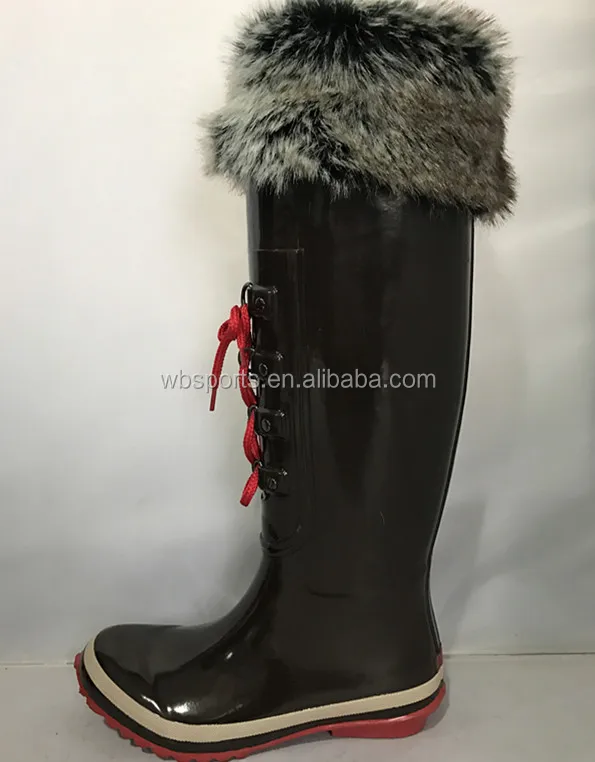 2018 Fashionable Women Rubber Rain Boots/Rain Shoes/Rubber Shoes