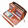 Multi-functional High Capacity PU Leather New Long Clutch Travel Card Holder Organizer Wristlet Wallet