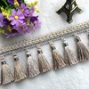 Top quality best selling cotton curtain tassel fringe