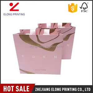 best selling trendy style cute pink gift paper bags bulk wi