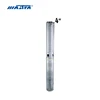4 inch stainless steel deep well submersible pumps with submersible motors