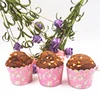 Disposable print cupcakes baking paper cups for cakes