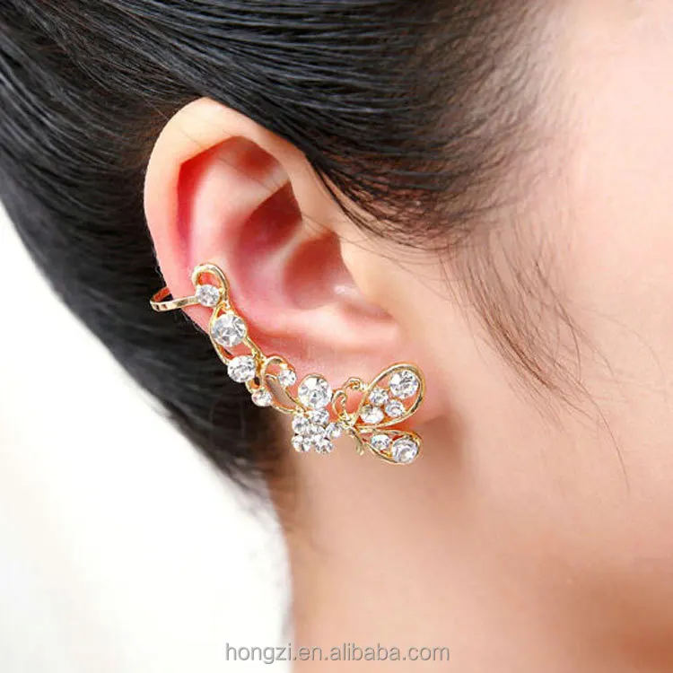 2021 The ear clip is a butterfly water drill ear clip with a long side ear bone clip
2021 The ear clip is a butterfly water drill ear clip with a long side ear bone clip