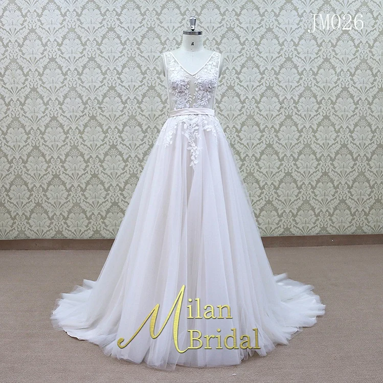 2019 Wedding Dress Patterns Free Removable Train Buy Wedding