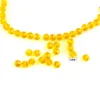 6-8mm Orange Yellow Color 32 faceted Crystal Glass Round Beads Round Cheap Crystal Beads for Jewelry Making
