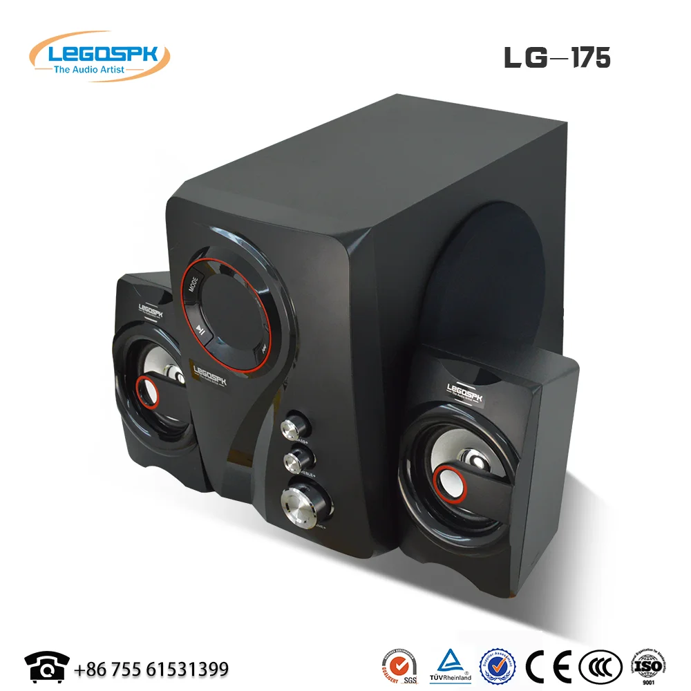 speaker surround sound with home theater system 2.1 ch multimedia speaker - ANKUX.COM