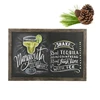Vintage framed decorative chalk board for wedding restaurant menu sign