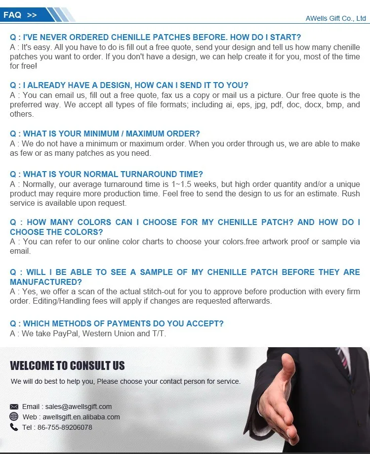 Chenille-FAQ
