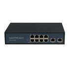 Ethernet Switch Ethernet Switch 8 Ports CCTV Gigabit Power Over Ethernet Switch POE For IP Camera