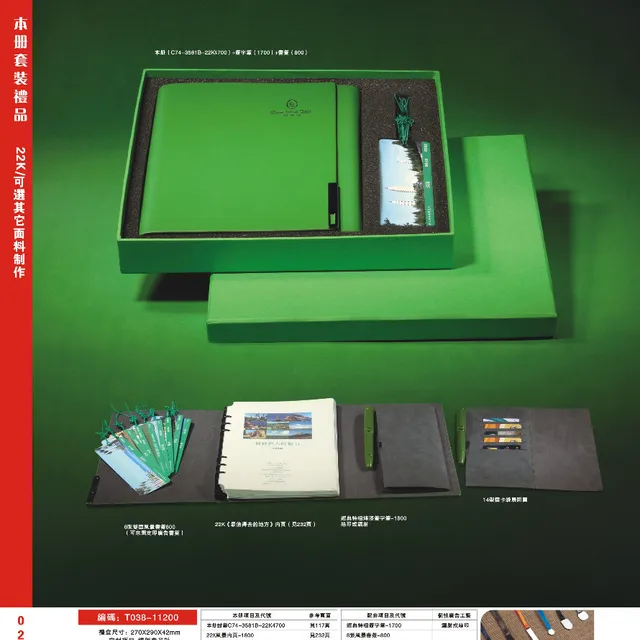 new arrival various patterns promotional business gift sets for