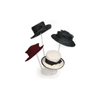 Good Sale Simple Design Retail Store Countertop Acrylic Hat Display Stand