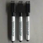 Mini Dry Erase Marker with Eraser White Board Marker Black
