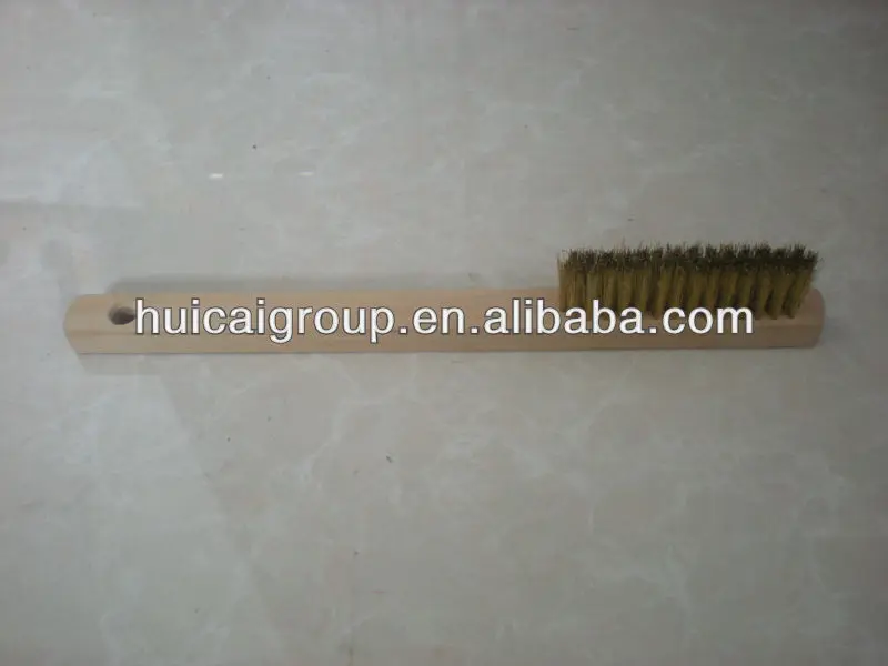 Wooden Copper Wire Tool Brush