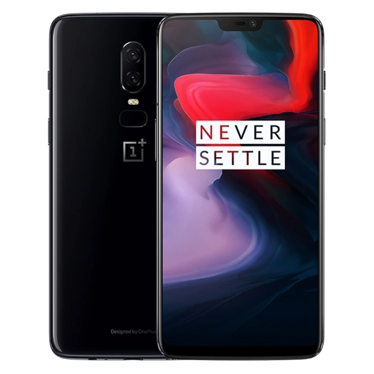 

New arrival OnePlus 6, 6GB+64GB mobile phone 6.28 inch 2.5D H2OS 5.1 (Android 8.1) Qualcomm Snapdragon 845 Octa Core up to 2.8GH, Black