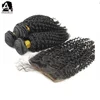 Promotion!!! Factory Directly Good Quality Unprocessed Afro Kinky Curl Sew In Hair Weave 7a Malaysian Kinky Curly Hair