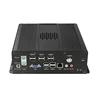 ECSUU UU-1910UC customize Intel j1900 32gb ram fanless industrial thin client mini linux server embedded box pc for car