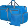Travel Foldable Waterproof Duffel Bag Foldable Duffel Bag Luggage Gym Sport Bag with Shoe Compartment