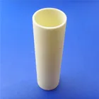 99 99.7% High Alumina Ceramic Pipes Tubes with High Quality 99.5%alumina ceramic pipe
