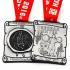 Metal Medal Metal Medals Silver Personalized Custom Metal 3D Antique Silver Medal Mould