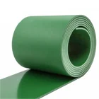 Non Slip Green Pvc Diamond Pattern Conveyor Belt