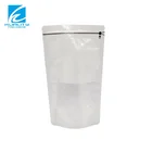Laminated heat seal zipper plastic tobacco pouch