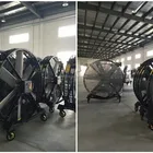 Fresh Air Blower DC Brushless Heavy Duty Portable Industrial Exhaust Fan