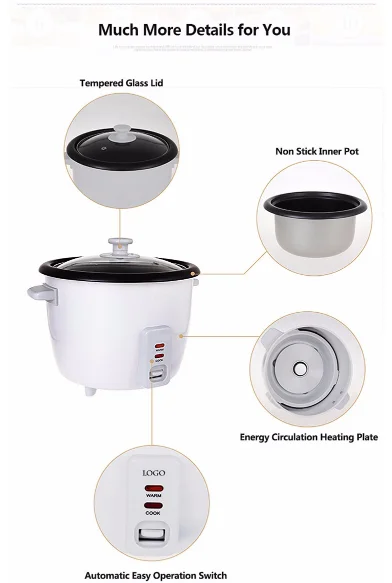 National electric cooker 1.8L 700W Electric 5kg rice cooker multi cooker 1L,1.5L,2.8L