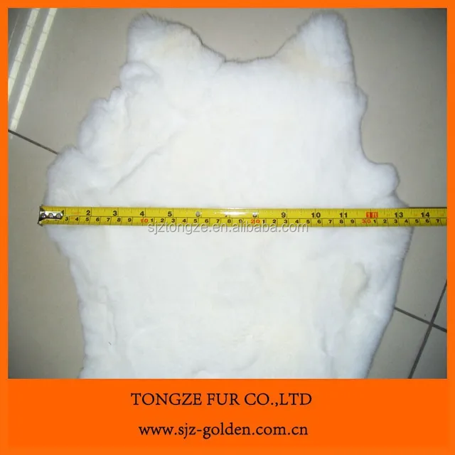 tanned rex rabbit fur skin for clothing rex rabbit fur pelts tz