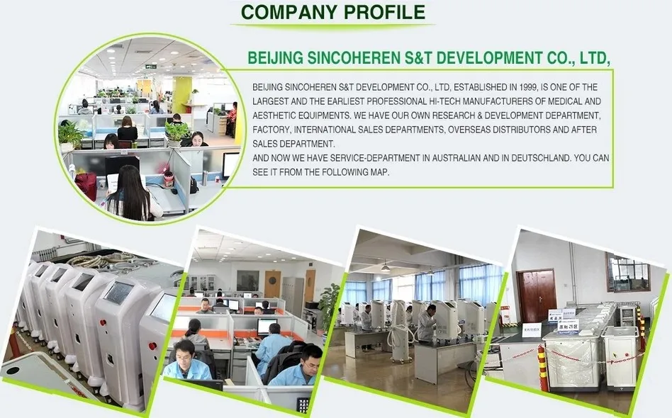 Sincoheren OPT SHR IPL Hair Removal Skin Collagen Rejuvenation Machine